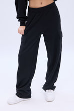 UNPLUG By Bluenotes Mid Rise Wide Leg Cargo Sweatpants thumbnail 9