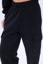 UNPLUG By Bluenotes Mid Rise Wide Leg Cargo Sweatpants thumbnail 10