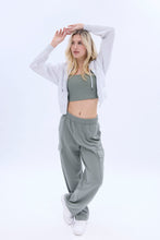 UNPLUG By Bluenotes Mid Rise Wide Leg Cargo Sweatpants thumbnail 6