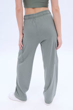 UNPLUG By Bluenotes Mid Rise Wide Leg Cargo Sweatpants thumbnail 8