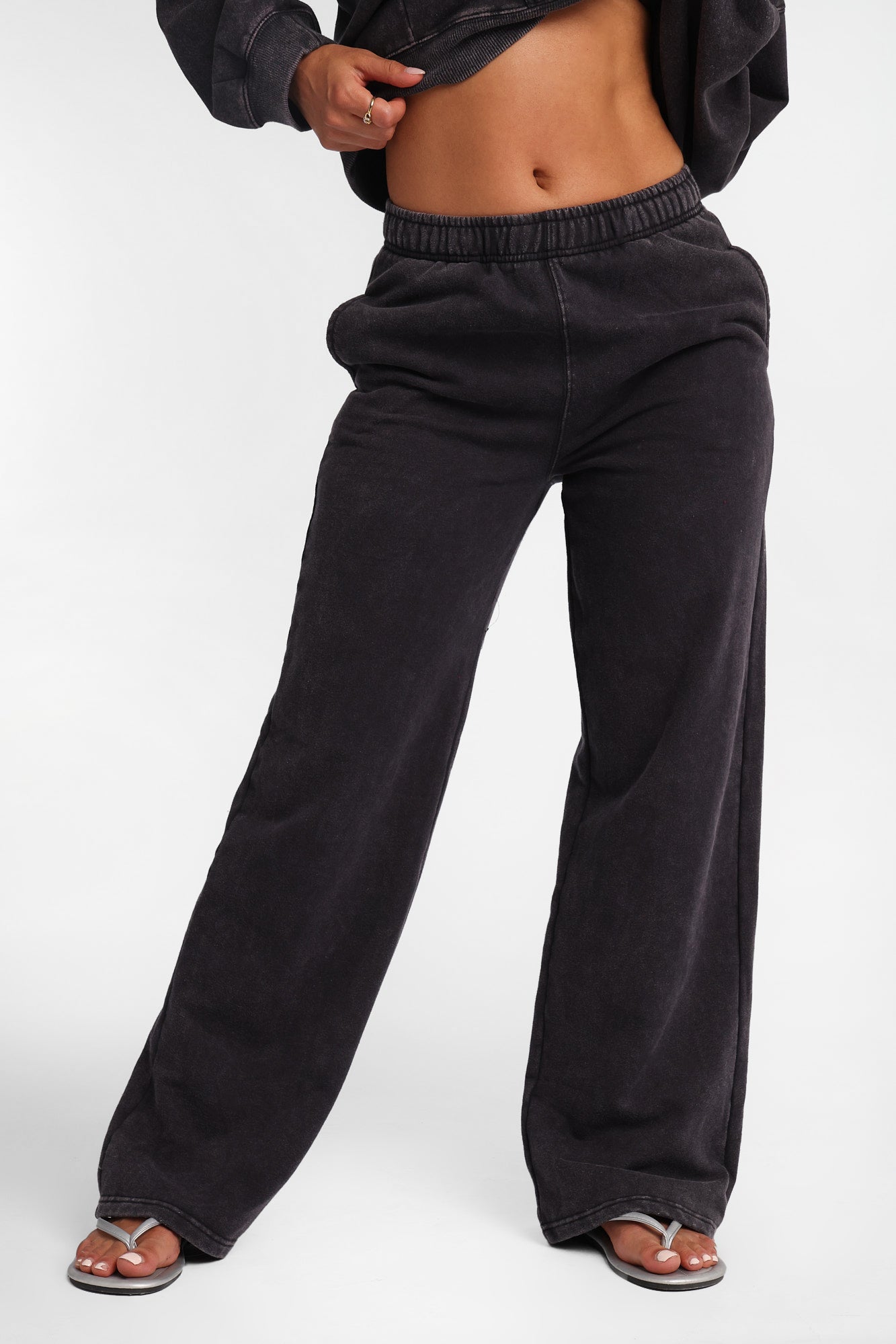 Washed Baggy Sweatpants