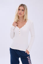 Long Sleeve Henley Top thumbnail 10