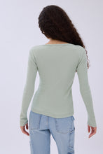 Long Sleeve Henley Top thumbnail 17