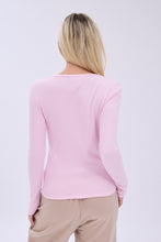 Long Sleeve Henley Top thumbnail 20