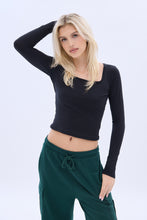 Super Soft Long Sleeve Square Neck Tee thumbnail 2