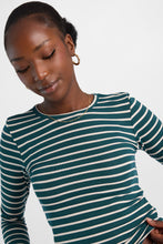 Long Sleeve Brushed Ribbed Knit Crew Neck Top thumbnail 14