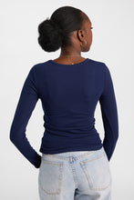 Long Sleeve Brushed Ribbed Knit Crew Neck Top thumbnail 19