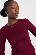 Long Sleeve Brushed Ribbed Knit Crew Neck Top thumbnail 22