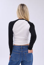 Raglan Long Sleeve Crew Neck Tee thumbnail 8