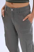 Super High Rise Twill Baggy Cargo Pants thumbnail 7