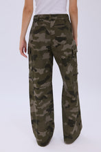 Super High Rise Twill Baggy Cargo Pants thumbnail 12