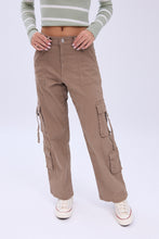 Super High Rise Baggy Cargo Twill Pants thumbnail 1