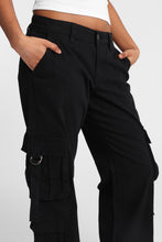 Low Rise D-Ring Cargo Baggy Twill Pants thumbnail 3