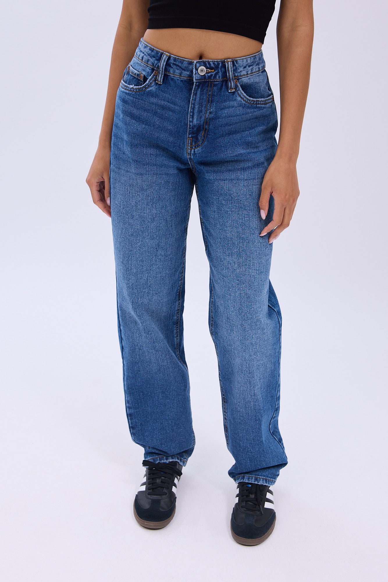 High Rise Baggy Jeans