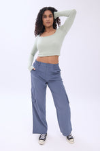 UNPLUG By Bluenotes Cargo Wide Leg Pants thumbnail 1