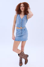 Denim Mini Skirt thumbnail 6