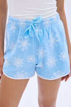 Printed Graphic Plush Pajama Shorts thumbnail 8