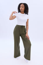 Mid Rise Super Soft Ribbed Wide Leg Pajama Pant thumbnail 11