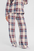 Pantalon pyjama pelucheux imprimé à cordon serrage en satin thumbnail 21