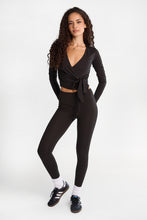 Long Sleeve Wrap Top thumbnail 5