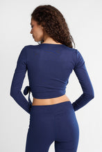 Long Sleeve Wrap Top thumbnail 9