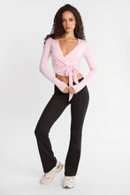 Long Sleeve Wrap Top thumbnail 13