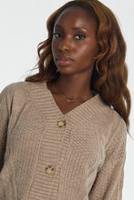 Seed Stitch Cable Knit Cardigan thumbnail 15