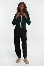 Seed Stitch Cable Knit Cardigan thumbnail 21