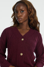Seed Stitch Cable Knit Cardigan thumbnail 23