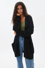 Midi Open-Front Cardigan With Pockets thumbnail 6