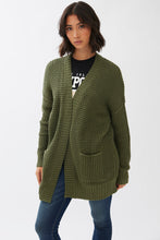 Midi Open-Front Cardigan With Pockets thumbnail 17
