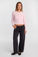 Pointelle Knit Button-Up Crew Neck Cardigan thumbnail 28