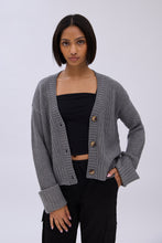 Button-Up Shaker Stitch Cardigan thumbnail 5