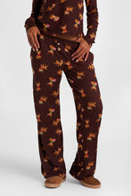 Ensemble haut henley à manches longues et pantalon pyjama à jambe large Super Doux imprimé intégral thumbnail 7