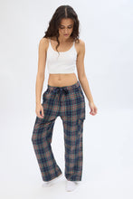 Flannel Plaid Straight Leg Pajama Pants thumbnail 13