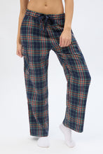 Flannel Plaid Straight Leg Pajama Pants thumbnail 11