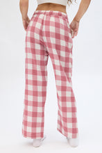 Flannel Plaid Straight Leg Pajama Pants thumbnail 20