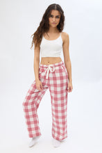 Flannel Plaid Straight Leg Pajama Pants thumbnail 21