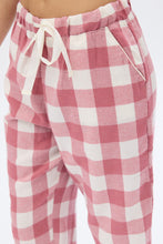 Flannel Plaid Straight Leg Pajama Pants thumbnail 22