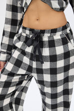 Flannel Plaid Straight Leg Pajama Pants thumbnail 26