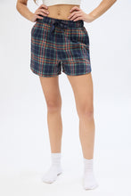 Plaid Flannel Pajama Shorts thumbnail 9