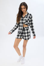 Plaid Flannel Pajama Shorts thumbnail 19