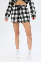 Plaid Flannel Pajama Shorts thumbnail 17