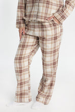 Flannel Wide Leg Pajama Pants thumbnail 5