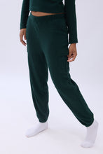 Pantalon de jogging pyjama en tricot gaufré thumbnail 13