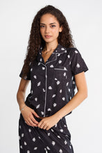 Ensemble chemise et pantalon pyjama coupe Dad Super Doux imprimé Halloween thumbnail 3
