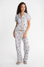 Ensemble chemise et pantalon pyjama coupe Dad Super Doux imprimé Halloween thumbnail 5