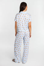 Ensemble chemise et pantalon pyjama coupe Dad Super Doux imprimé thumbnail 2
