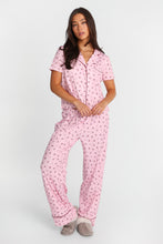 Ensemble chemise et pantalon pyjama coupe Dad Super Doux imprimé thumbnail 5
