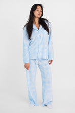 Chemise pyjama pelucheux à manches longues surdimensionnée graphique thumbnail 5